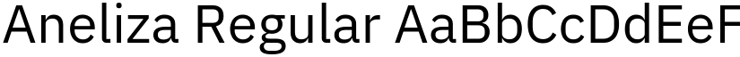 Aneliza Regular font