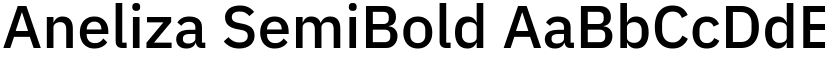Aneliza SemiBold font