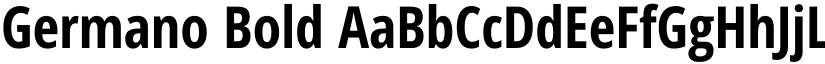 Germano Bold font