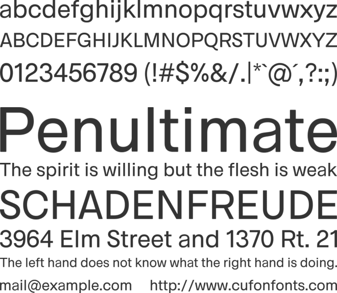 Arco Perpetuo font preview