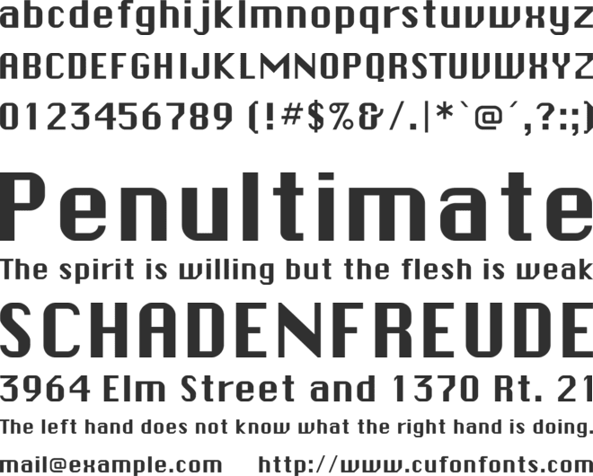 ChicagoFLF font preview
