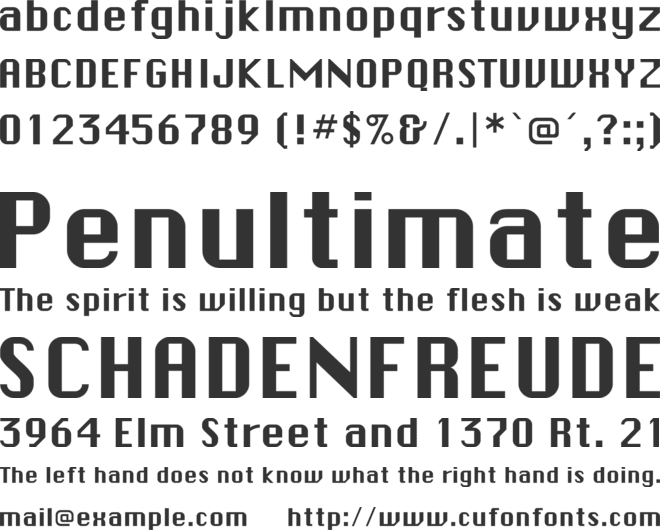 ChicagoFLF font preview