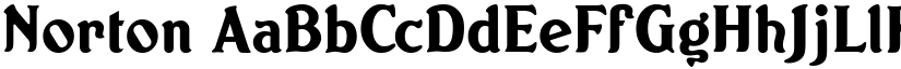 Norton font download