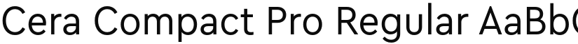 Cera Compact Pro font download