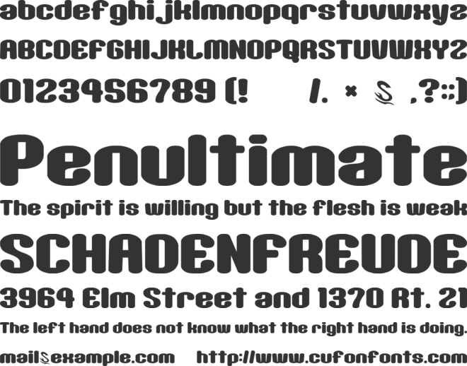 Sikakusimen__G font preview