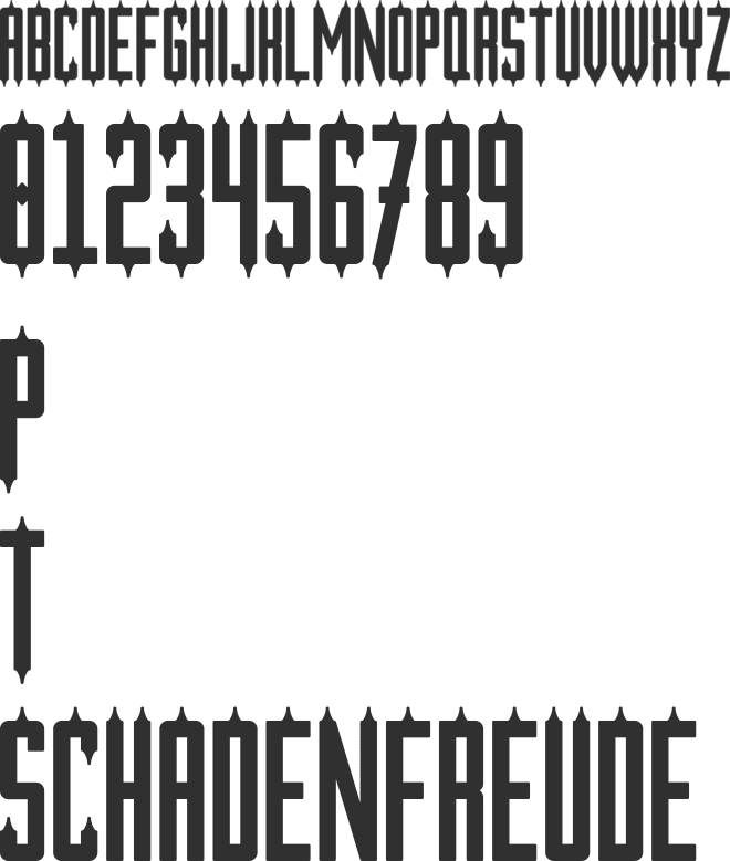 NERAKABILLY font preview