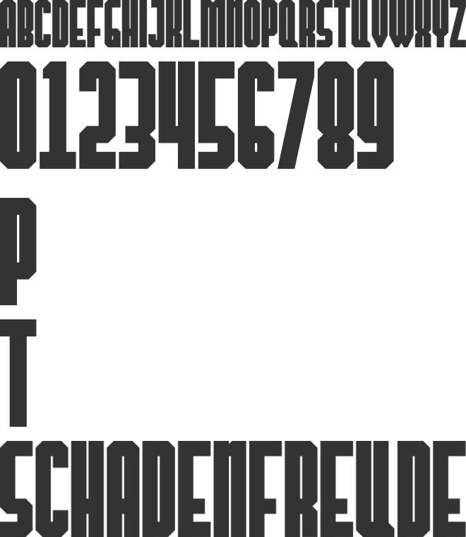 TheHangoverDecadeBold font preview