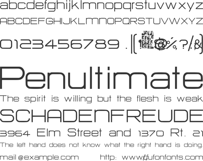 HURTMOLD_ font preview