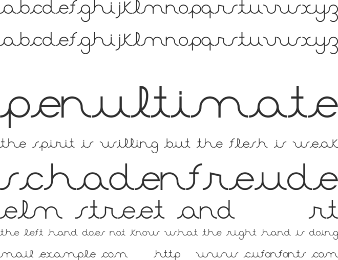 Aster 2 font preview