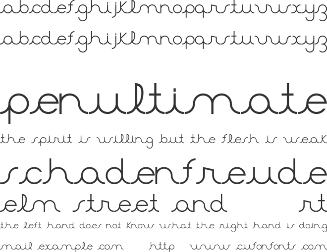 Aster 2 font preview