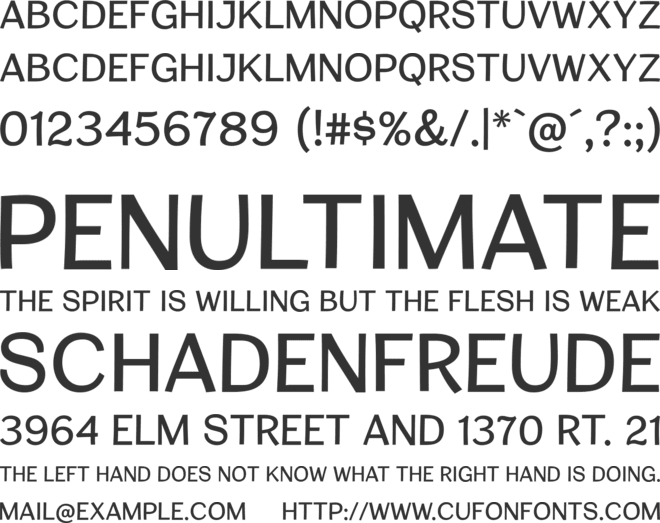 Cardigan Titling font preview