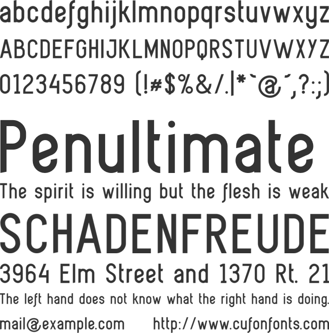 crypteo font preview