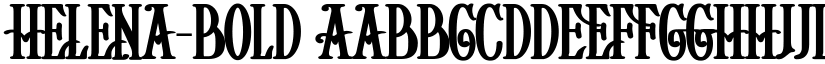 Helena-Bold font
