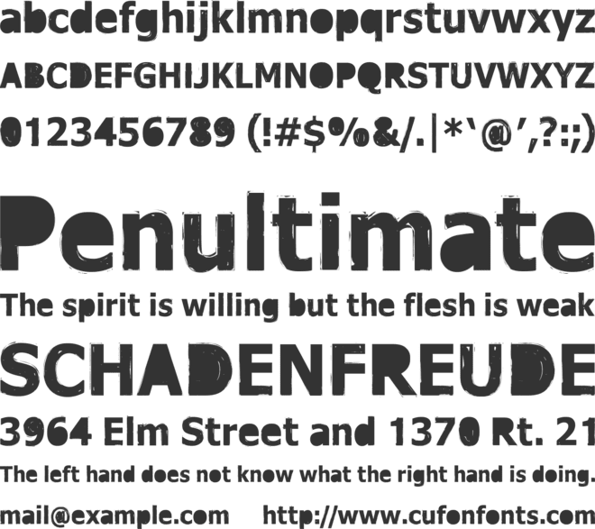 Dreamer Eternal font preview