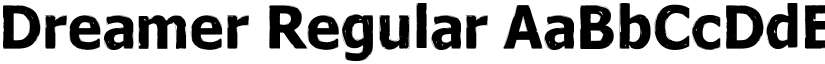 Dreamer Regular font