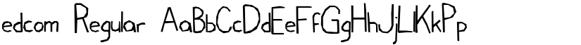 edcom font download