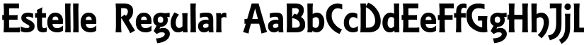 Estelle Regular font
