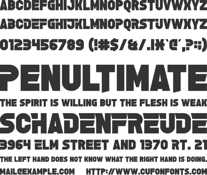 Grelsey Kammar font preview