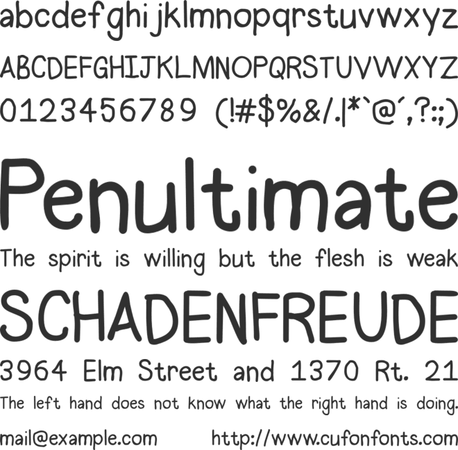 Halogen font preview