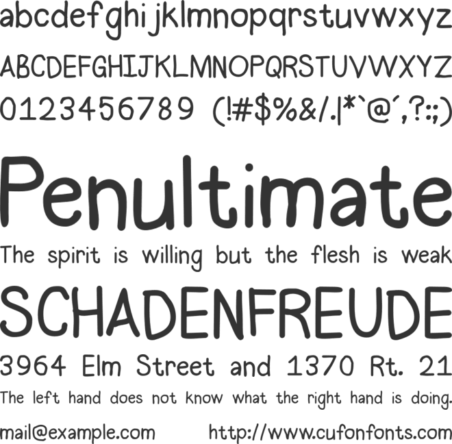 Halogen font preview