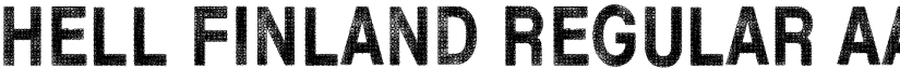 Hell Finland Regular font