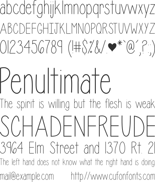 Isabelle Layne font preview