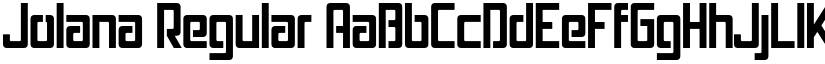 Jolana Regular font