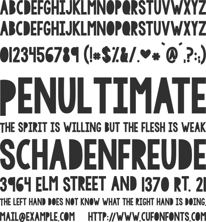 KG BLESS YOUR HEART font preview