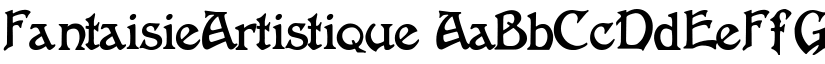 FantaisieArtistique font