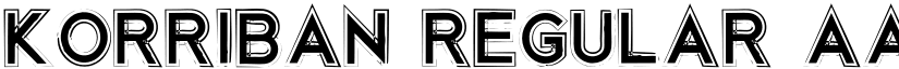 Korriban Regular font