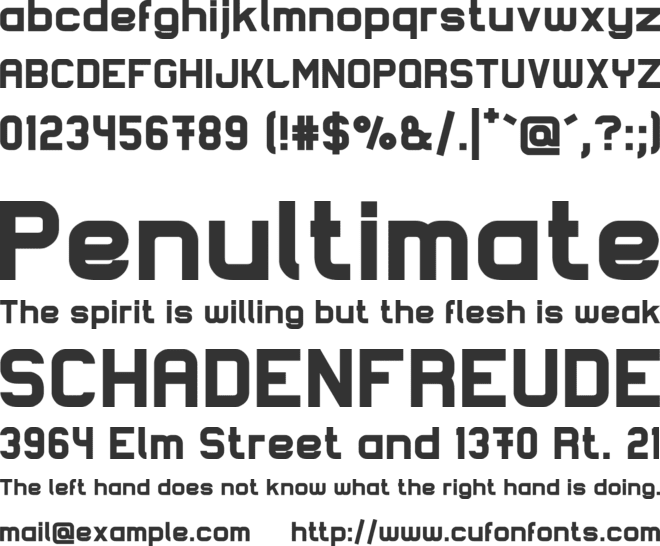 Lastwaerk black font preview