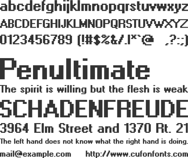 Levi Adobe Dia font preview