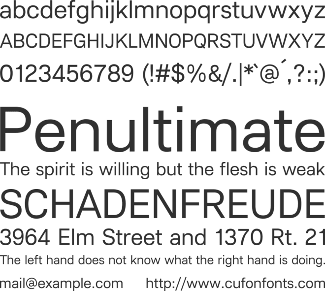 Lunchtype22 font preview