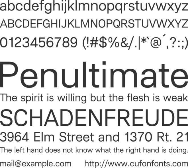 Lunchtype22 font preview