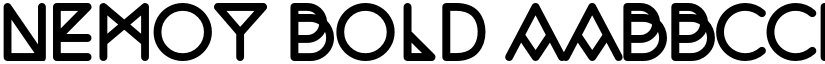 Nemoy Bold font