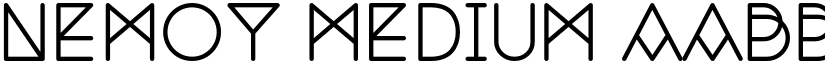 Nemoy Medium font