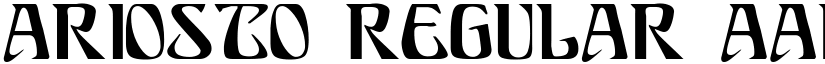 Ariosto Regular font