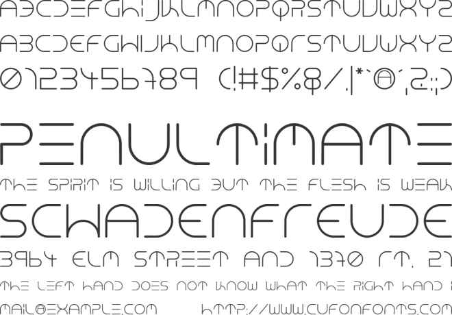 NEON CLUB MUSIC font preview