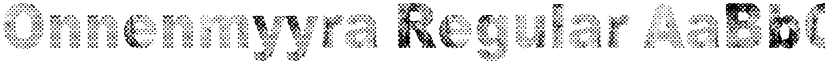 Onnenmyyra Regular font