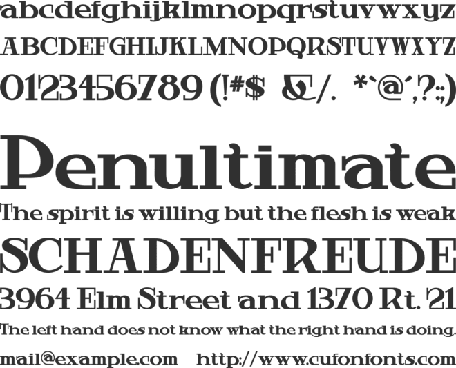 Hardly Worthit font preview
