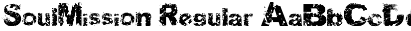 SoulMission Regular font