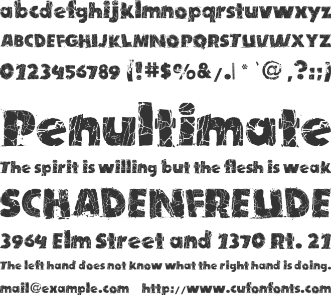 TNT X Plosion font preview