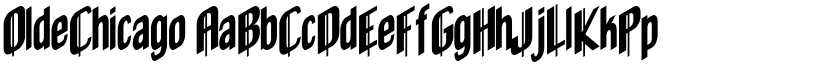 OldeChicago font