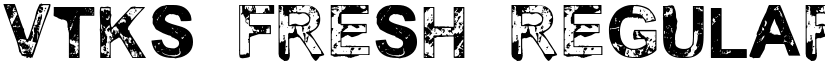 vtks fresh Regular font