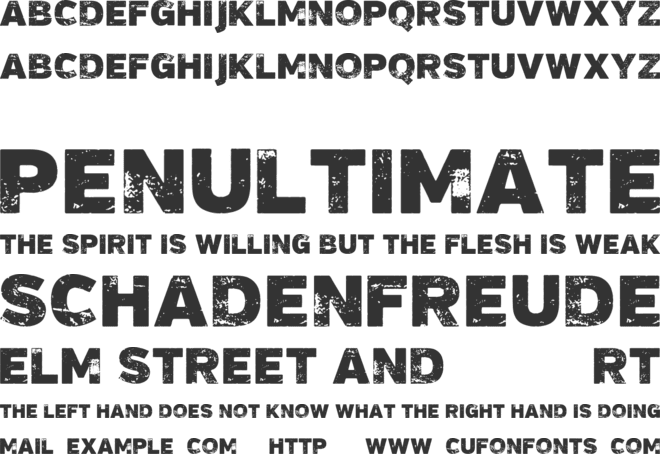 Vtks Madalena font preview