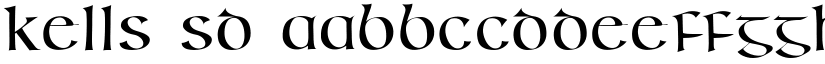 Kells SD font