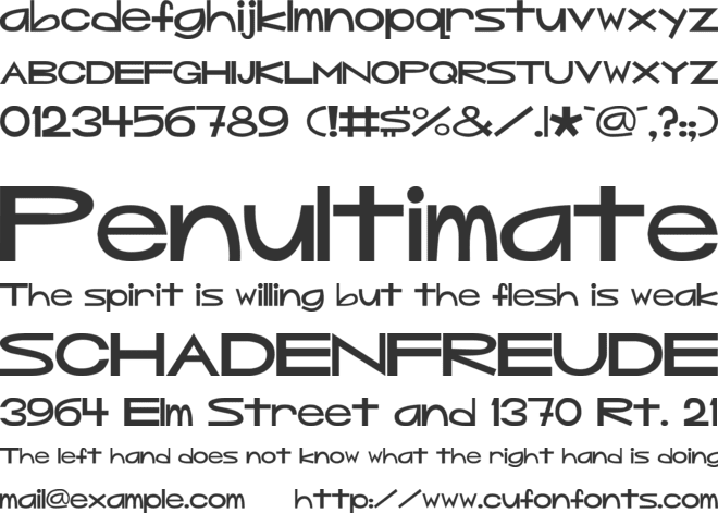 Mouseyer font preview