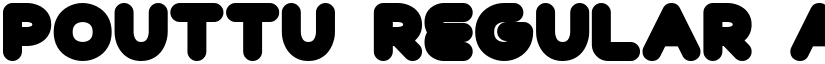 Pouttu Regular font