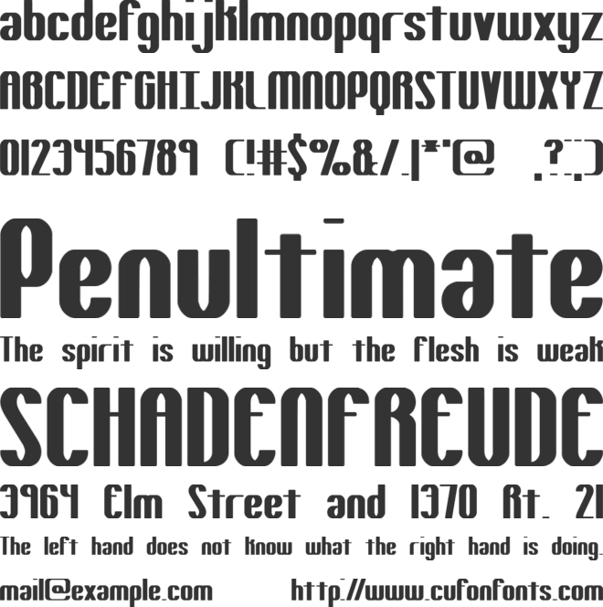 Yielding BRK font preview