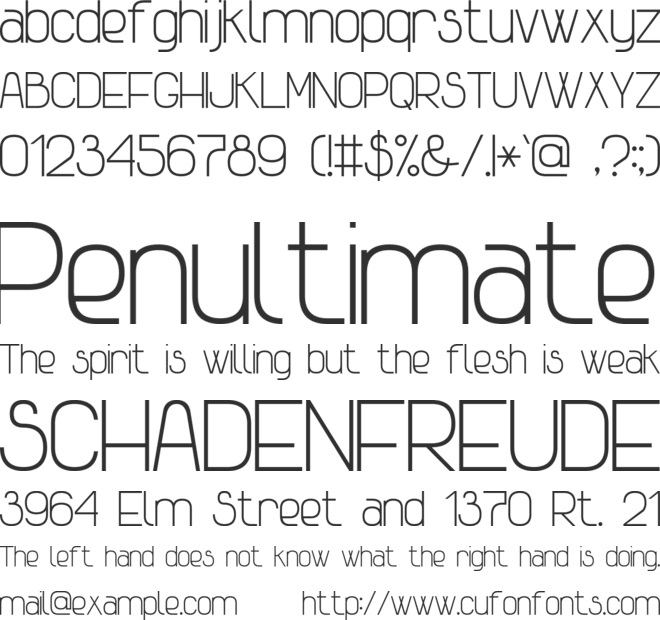 Advanced Sans Serif 7 font preview